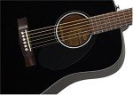 Fender CD-60S Acoustic Guitar Bundle - Black