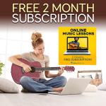 Pyle 36" Acoustic Guitar Kit for Beginners