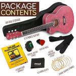 Pyle 36" Acoustic Guitar Kit for Beginners