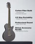 Enya Carbon Fiber Nova Go Travel Acoustic Guitar