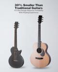 Enya Carbon Fiber Nova Go Travel Acoustic Guitar