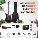 Tostar Beginner Electric Guitar Kit with Amp