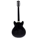 GROTE Jazz Electric Guitar with Gig Bag - Black