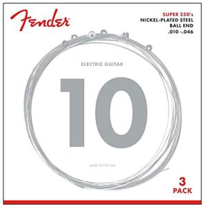 Fender Super 250 Nickel Electric Guitar Strings 3-Pack