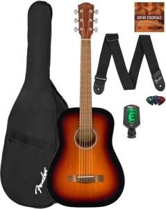 Fender FA-15 Kids Steel String Acoustic Guitar Bundle