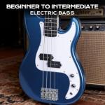 Full-Size Electric Bass Guitar Starter Kit - Black