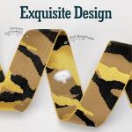 BoonSpark Camouflage Double Layer Guitar Strap Set