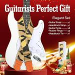 BoonSpark Camouflage Double Layer Guitar Strap Set