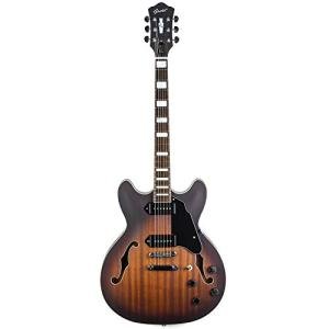 GROTE Semi-Hollow Electric Guitar with P90 Pickups