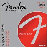 Fender 3250 Bullet Electric Guitar Strings, Nickel 10-46