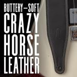 Levy's Ultra-Soft 2.5" Leather Guitar Strap