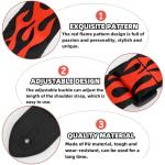 Qivorimith Guitar Strap with Leather Pick Box