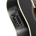 Jameson Thinline Acoustic Electric Guitar Bundle - Black