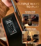 Vangoa Full-Size Acoustic Electric Guitar Bundle