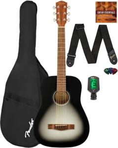 Fender FA-15 Kids Acoustic Guitar Moonlight Burst Bundle
