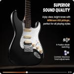 Fesley 39" Solid Body Electric Guitar with Pickups