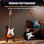 Fesley 39" Solid Body Electric Guitar with Pickups