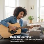 Fender Dreadnought Acoustic Guitar Bundle with Accessories