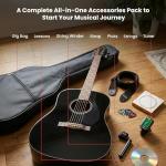 Fender Dreadnought Acoustic Guitar Bundle with Accessories