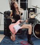 Vangoa Pink Electric Guitar Starter Kit with Amp