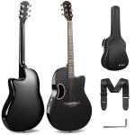 CAHAYA 41” Acoustic Electric Guitar Kit for Beginners