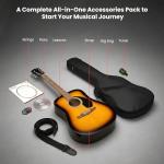 Fender FA-125 Sunburst Acoustic Guitar Bundle