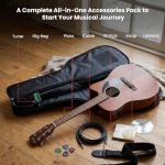 Fender CD-60SCE All Mahogany Acoustic-Electric Guitar Bundle