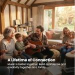 Fender CD-60SCE All Mahogany Acoustic-Electric Guitar Bundle