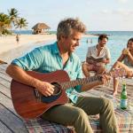 Fender CD-60SCE All Mahogany Acoustic-Electric Guitar Bundle