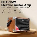 EASTROCK 15W Bluetooth Electric Guitar Amplifier