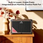 EASTROCK 15W Bluetooth Electric Guitar Amplifier