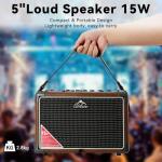 EASTROCK 15W Bluetooth Electric Guitar Amplifier