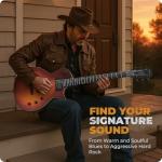 Fesley 39" LP Electric Guitar Kit for Beginners