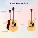 Fender FA-125 Dreadnought Acoustic Guitar Bundle
