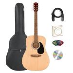 Fender Dreadnought Acoustic Guitar Bundle with Accessories