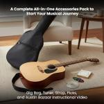 Fender Dreadnought Acoustic Guitar Bundle with Accessories