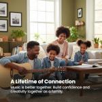 Fender Dreadnought Acoustic Guitar Bundle with Accessories