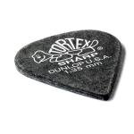 Jim Dunlop 412P1.35 Sharp Black Picks, 12-Pack