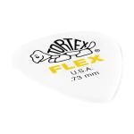 Dunlop Tortex Flex .73mm White Guitar Picks, 12 Pack