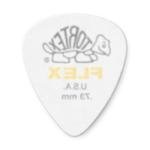 Dunlop Tortex Flex .73mm White Guitar Picks, 12 Pack