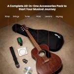 Fender CC-60S Concert Acoustic Guitar Bundle