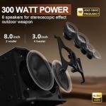 Coolmusic 300W Acoustic Guitar Amp with Effects