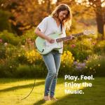 Fender Squier Stratocaster Surf Green Guitar Bundle