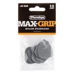 Dunlop Max-Grip Nylon Picks, .60mm, 12 Pack