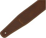 Fender 2.5" Tan Leather Guitar Strap