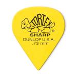 Jim Dunlop Toretex Yellow Guitar Picks - 12 Pack