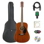 Fender CD-60S All Mahogany Acoustic Guitar Bundle