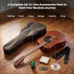 Fender CD-60S All Mahogany Acoustic Guitar Bundle