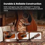 Fender CD-60S All Mahogany Acoustic Guitar Bundle