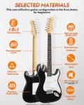 STRICH 39" Electric Guitar Starter Kit - Black